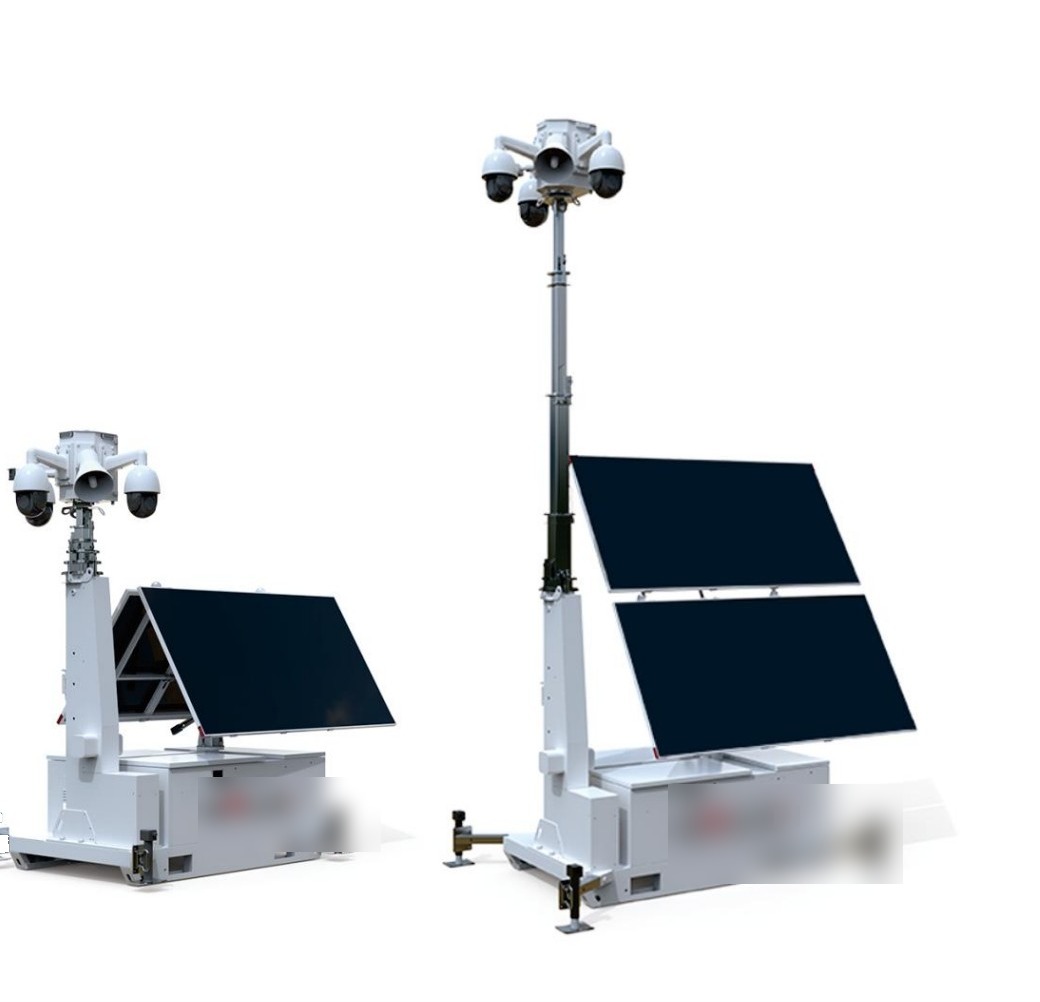 HiSKID-II solar CCTV tower