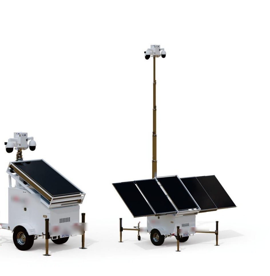 HiSTAR-V solar CCTV tower